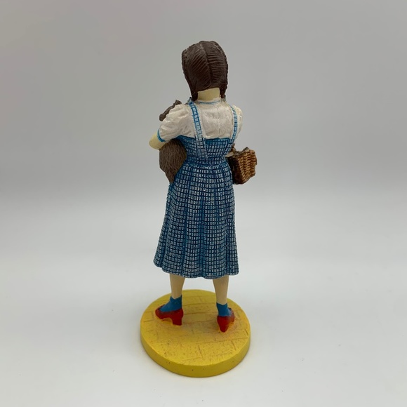 VTG Loew's Ren. Wizard of Oz Dorothy & Toto Yellow Brick Road Figurine - Picture 3 of 9